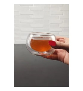 Çift Cidarlı Cam Reçellik 6 Adet