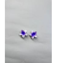 2 Adet, Renkli  Mandallı 3 cm Lotus Çiçeği Toka Kadın/Kız/Çocuk (Karışık)