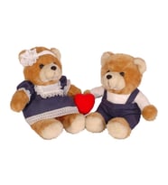 Aşık Ayılar Kahve Peluş 32 cm