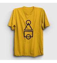 Presmono Unisex Sarı The Squid Game T-Shirt 261480tt (Sarı)