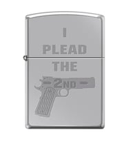 Zippo Plead The 2nd High Polish Chrome Çakmak