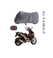 Gilera Runner VXR 200 Arka Çanta  Bağlantı Tokalı  Uyumlu SolarBlock  Motosiklet Brandası Örtüsü (Siyah)