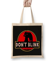 Dr Who Jurassic Park Dont Blink Bez Çanta Uzun Saplı