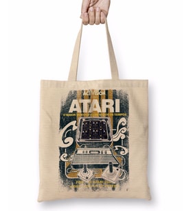 Atari Lover Game Over Bez Çanta Uzun Saplı
