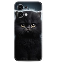 Oppo A6 Pro Kılıf Boutique Baskılı Resimli Tombul Kedi Pcode -003