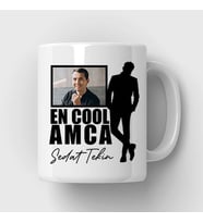Kişiye Özel Cool Amcam Fotoğraflı Kupa Bardak