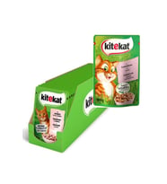 Kitekat Somonlu Yaş Kedi Maması Pouch 85 gr x 28 Adet