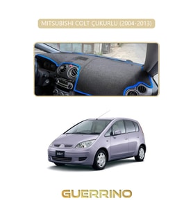 MITSUBISHI COLT ÇUKURLU 2004-2013TORPİDO KORUMA HALISI BEJ KENAR