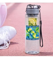 BK Gift Detoks Tasarımlı Süzgeç Hazneli Suluk 800 ml -2, BPA İçermeyen Detoks Matara