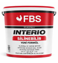 Fbs İnterio Silikonlu Silinebilir İç Cephe Boyası 20 Kg Beyaz