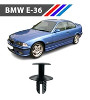 Bmw E36 M3 Davlumbaz Klipsi 100Adetli Paket