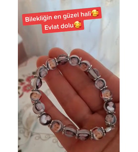 Resimli Epoksi Bileklik - En Özel Hediye