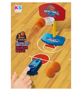MASA ÜSTÜ PARMAK BASKETBOL SETİ KUTULU OYUNCAK