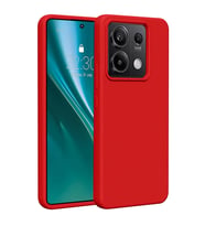 Xiaomi Redmi Note 13 Pro 4g Kılıf First Silikon - Kırmızı