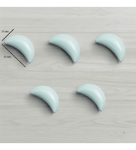 5 Adet Modern Ay Kulp Bebek Çocuk Genç Odası Çekmece Dolap Mobilya Kulpu