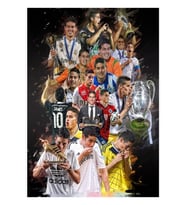 James Rodriguez Envigado Fcden Real Madrid Kolombiya Milli Takımı Tablo Ahşap Poster