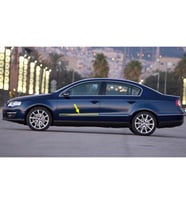 VW Passat B6 2006-2011 Sol Ön Kapı Çıtası Krom Nikelaj 3C0853515C