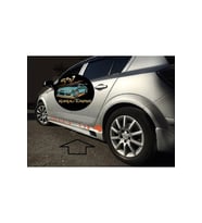 OPEL ASTRA H RİEGER MARŞPİYEL SAĞ SOL TAKIM FİBERGLASS BOYASIZ