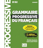 Grammaire progressive du français B1B2 - Livre + Corriges + Downloadable CD