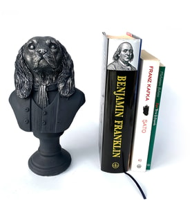 Kravatlı Köpek Biblo