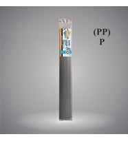 North Plas (PP) Poli·propi·len Geni·ş Si·yah Paket I·çi· 15 Adet (Yumuşak Plasti·k) Plastik Kaynak Elektrot