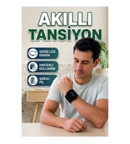 Şarjlı Bilekten Tansiyon Ölçer – Geniş LCD Ekran ve Hafızalı Kullanım