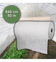 640cm X 50m AGRİL ISI DON PERDESİ, ZİRAİ DON KIRAĞI ÖRTÜ METRE 30gr KARPUZ ÇİLEK ÖRTÜSÜ, SERA TOPRAK ÖRTÜSÜ