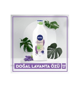 NIVEA Naturally Good Vücut Losyonu Lavanta 350 ml Kuru Cilt 48 Saat Nemlendirme