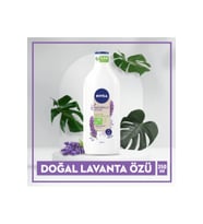 NIVEA Naturally Good Vücut Losyonu Lavanta 350 ml Kuru Cilt 48 Saat Nemlendirme