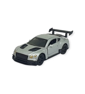 Çek Bırak Metal Küçük Arabalar 8 cm - 6411A-16 - Gümüş