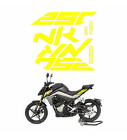 CF MOTO Cf Moto 250 Nk Sticker Seti Flo Sarı
