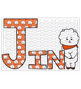 Bts Meets Bt21 Jın Puzzle 240 Parça Yapboz