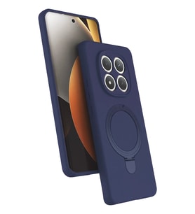 Mey İthalat® Redmi Note 15 Pro 5G Regal Magsafe Standlı Kapak - Lacivert