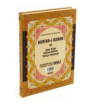 KURANI KERİM ORTA BOY TÜRKÇE OKU SATIR ARASI H-15