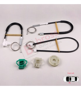 Skoda Octavia MK1 1U 1996-2000 Makyajsız Kasa İçin Elektrikli Ön Sol Kapı Cam Kriko Tamir Seti