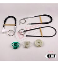 Skoda Octavia MK1 1U 1996-2000 Makyajsız Kasa İçin Elektrikli Ön Sol Kapı Cam Kriko Tamir Seti
