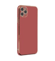 Apple iPhone 11 Pro Max Kılıf Volet Silikon - Kırmızı