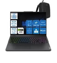 Lenovo Legion Pro 7 I9-14900HX 80GB 2tb + 2tb SSD 16GB/RTX4090/175W 16" 240Hz 500NITS Hdr Wqxga Freedos Taşınabilir Bilgisayar L83DE002XTR19 + Zettaçanta