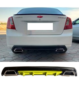 Chevrolet Lacetti Sarı Difüzör Çiftli Kare Egzoz Görünümlü D Tip Difizör