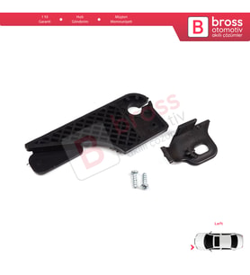 Ford Focus C346 MK3 2010-2020 BM5113W030 İçin Sol Ön Far Ayak Tamir Seti