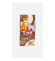 Enjoy Tavuklu Yetişkin Kedi Maması 10 Kg (Kahverengi)