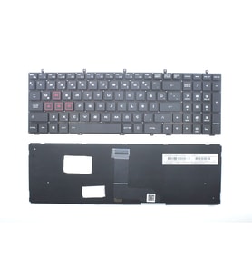 Casper Excalibur G700, G800 ile Uyumlu Notebook Klavye - Siyah - TR - Işıklı