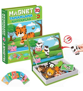 1512 Magnet Tamamlama - Hayvanlar/ +3 yaş