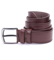 Dagoster DMK26-459 Kahve 4.5 cm Suni Deri Erkek Kemer