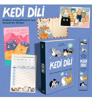 Kedi Dili - Kartpostal - Aşı ve İlaç Kartı - Ayraç