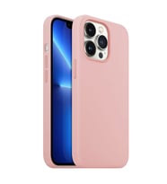 Buff iPhone 13 Pro ile Uyumlu Rubber S Kılıf Pink (Pembe)