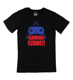 Mavi Gaming Zone Siyah Tişört