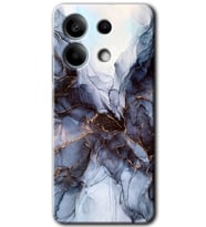 Xiaomi Redmi Note 13 Kılıf HD Desen Baskılı Kılıf - Otantik Mermer