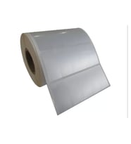 SİLVER MAT BARKOD ETİKETİ 40X20 5 Lİ 5000 LİK SARIM