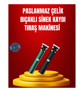 Mey İthalat® Ergonomik Tasarımlı Dayanıklı Metal Gövdeli Saç Kesme Makinesi